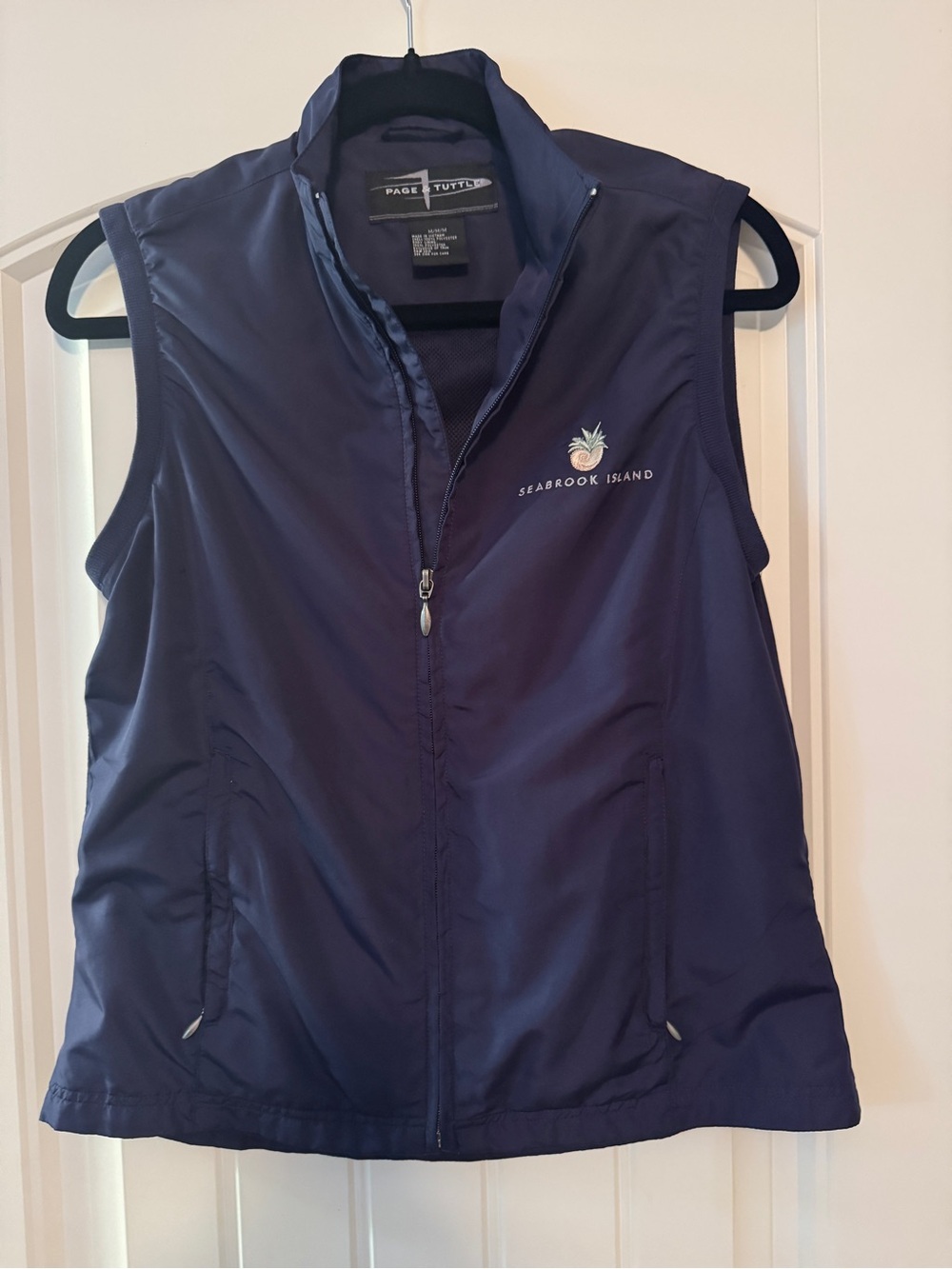 Page & Tuttle Seabrook Island Navy Packable Vest